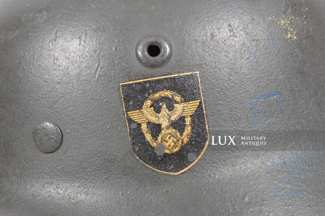 Casque M40 Police double insigne, « Q64 » - photo 17