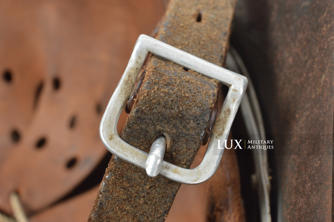 Casque M35 double decal Luftwaffe impacté, « Q68 » - photo 47