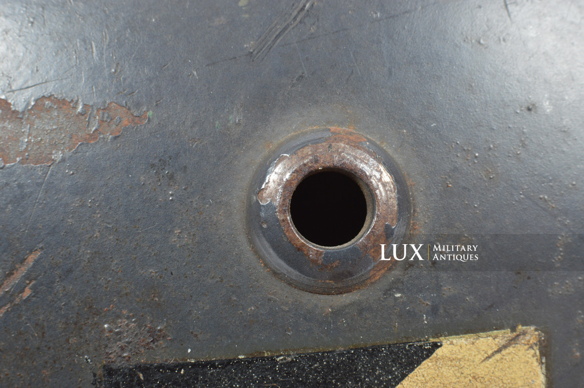 Casque M35 double decal Luftwaffe impacté, « Q68 » - photo 29