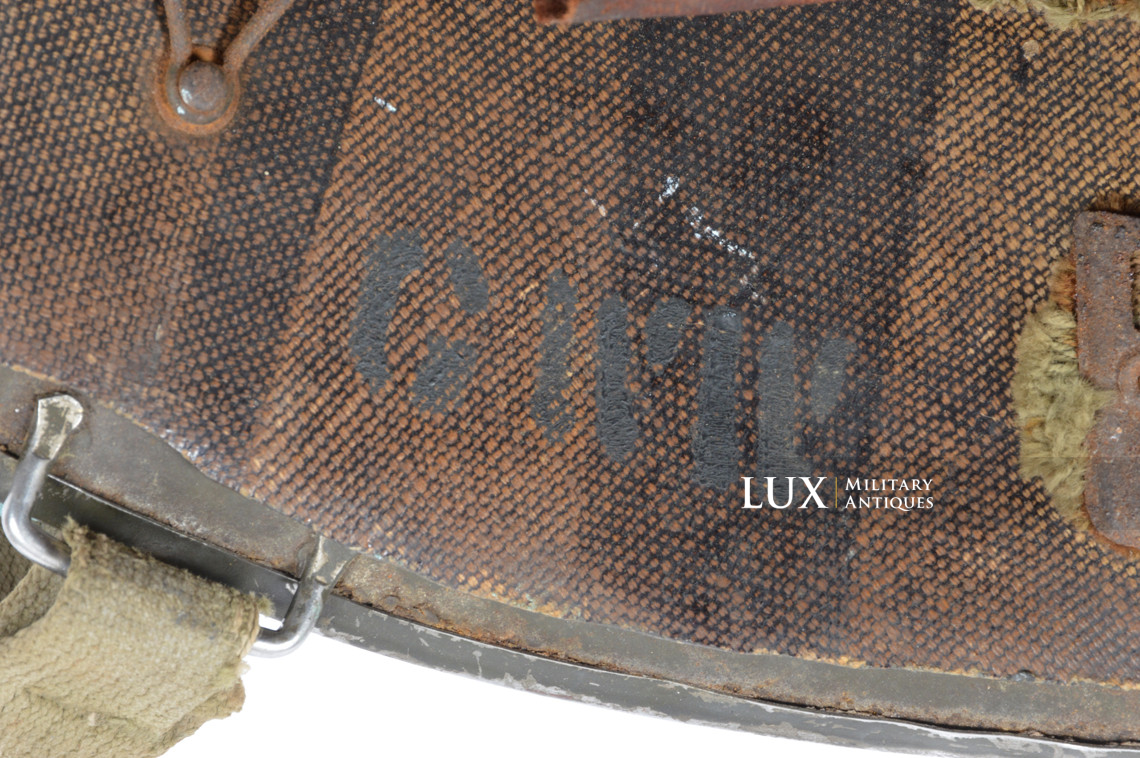 USM1 6th Naval Beach Bataillon combat helmet, named, « D-DAY / OMAHA BEACH » - photo 24