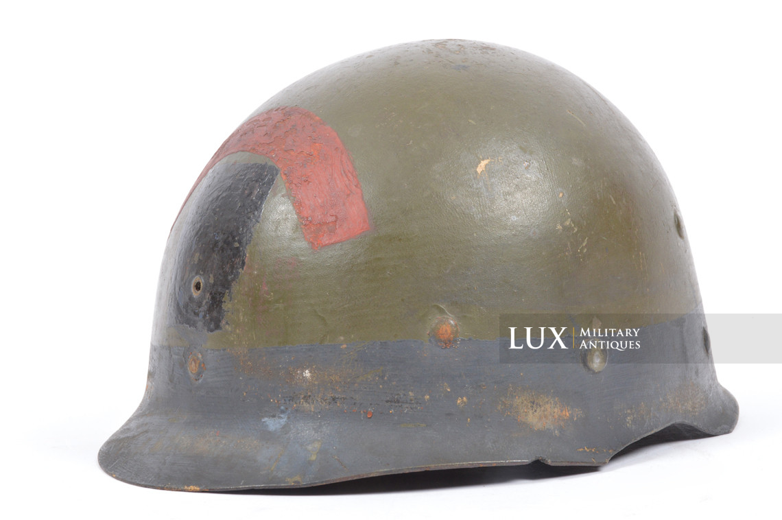 USM1 6th Naval Beach Bataillon combat helmet, named, « D-DAY / OMAHA BEACH » - photo 31