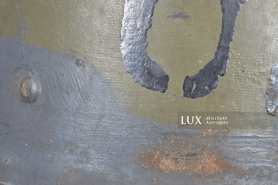 USM1 6th Naval Beach Bataillon combat helmet, named, « D-DAY / OMAHA BEACH » - photo 55