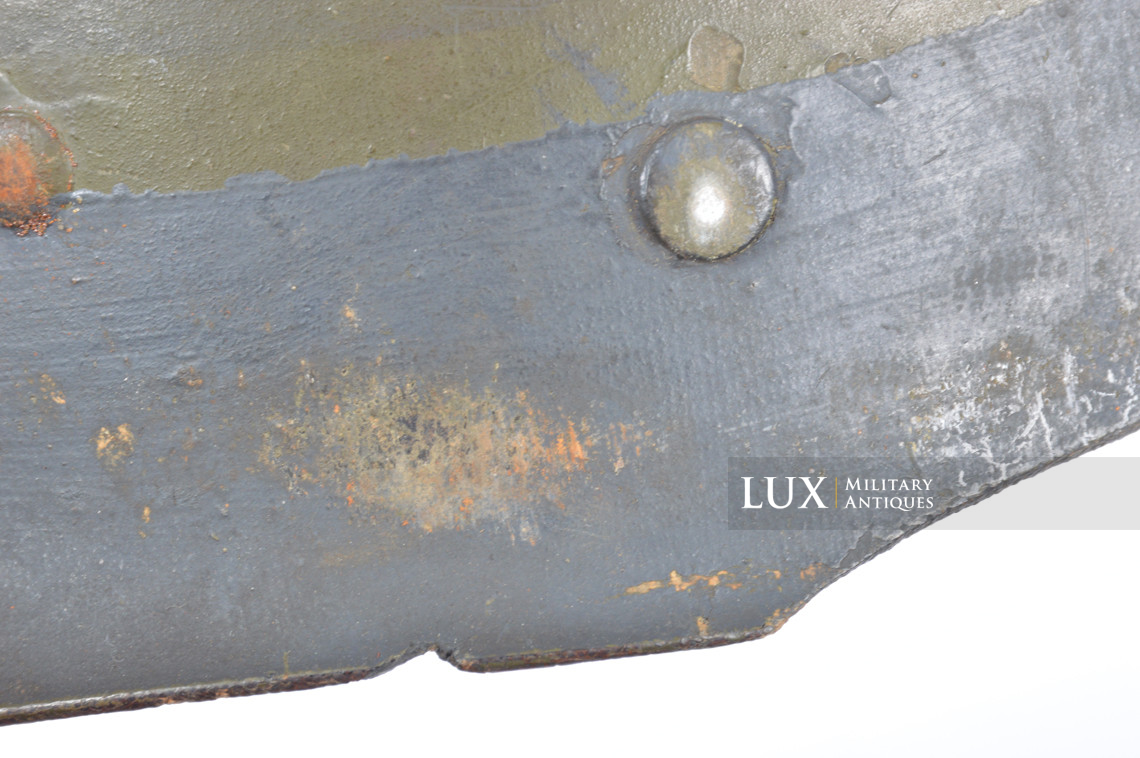 USM1 6th Naval Beach Bataillon combat helmet, named, « D-DAY / OMAHA BEACH » - photo 56