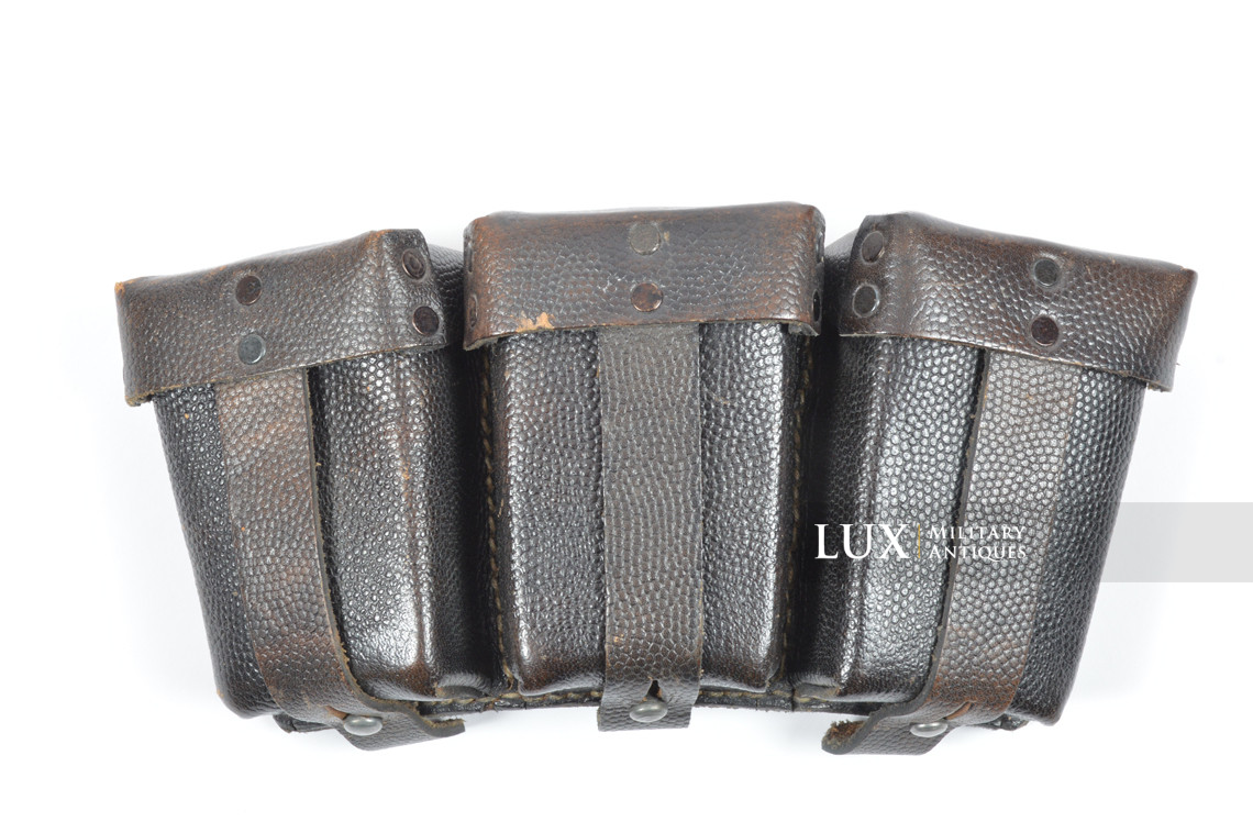 Pair of late-war k98 ammunition pouches, « RBNr » - photo 9