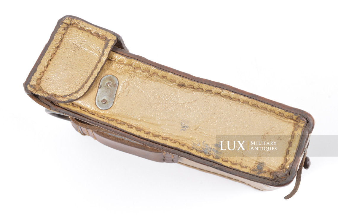 Trousse d'entretien MG34/42 fin de guerre en carton pressé jaune sable - photo 12