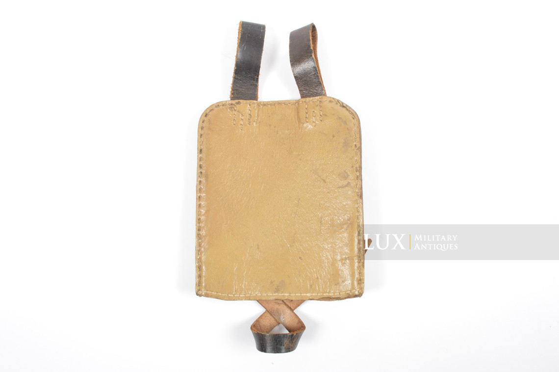 Porte pelle allemand fin de guerre en carton pressé jaune sable, « jWa 4 » - photo 14