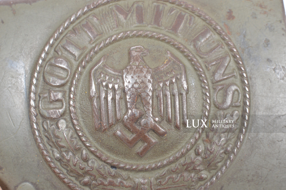 Early German Heer combat belt and buckle set - photo 10