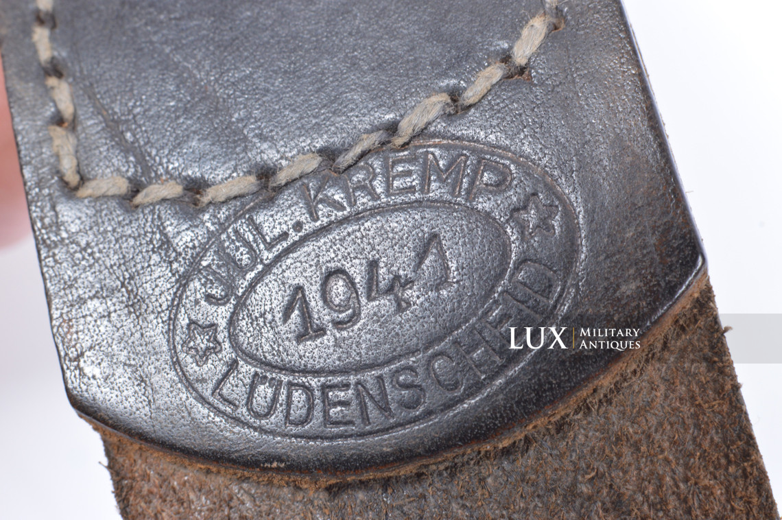 Early German Heer combat belt and buckle set - photo 13