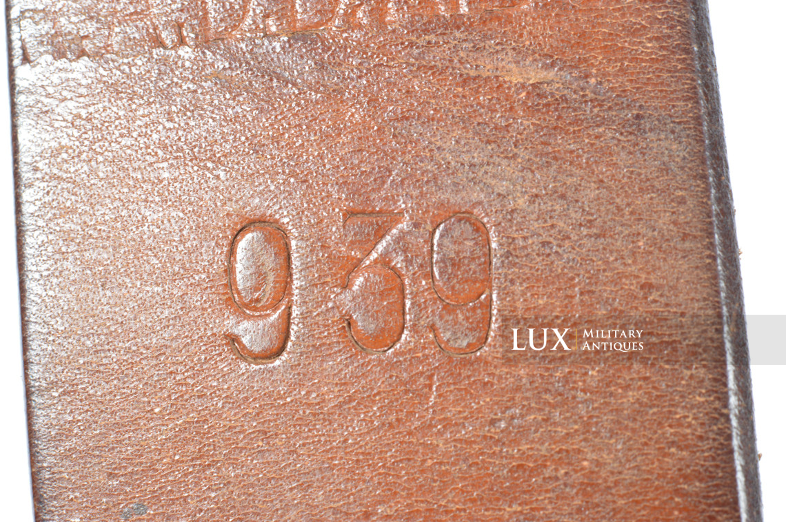 Early German Heer combat belt and buckle set - photo 25