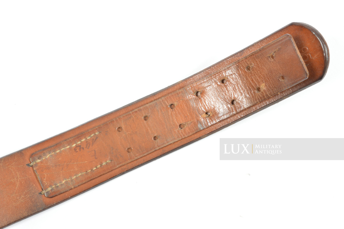 Early German Heer combat belt and buckle set - photo 30