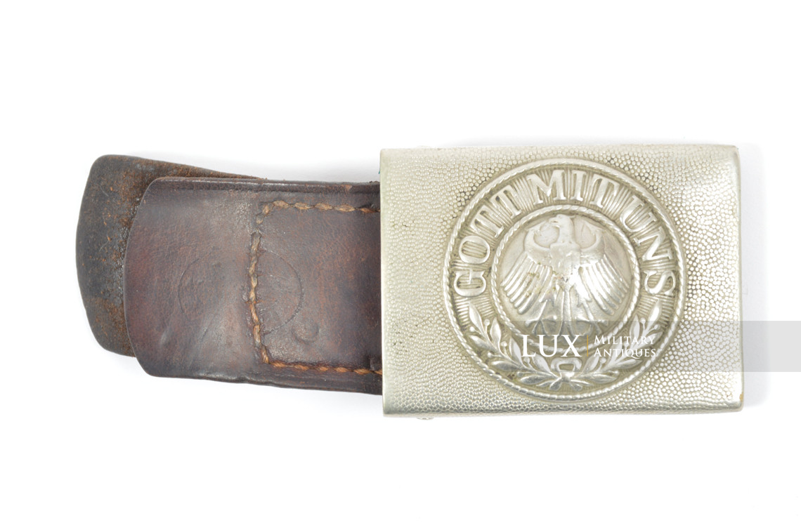 Pre war Reichswehr belt and buckle set, « unit marked » - photo 8