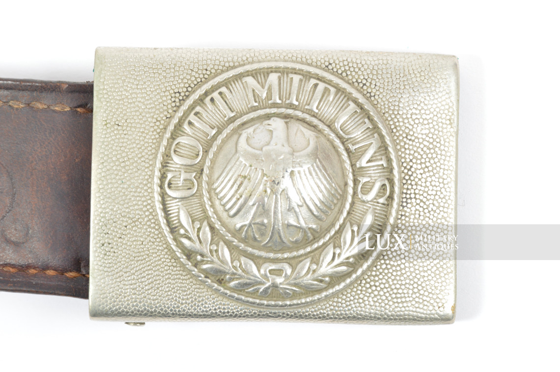Pre war Reichswehr belt and buckle set, « unit marked » - photo 9