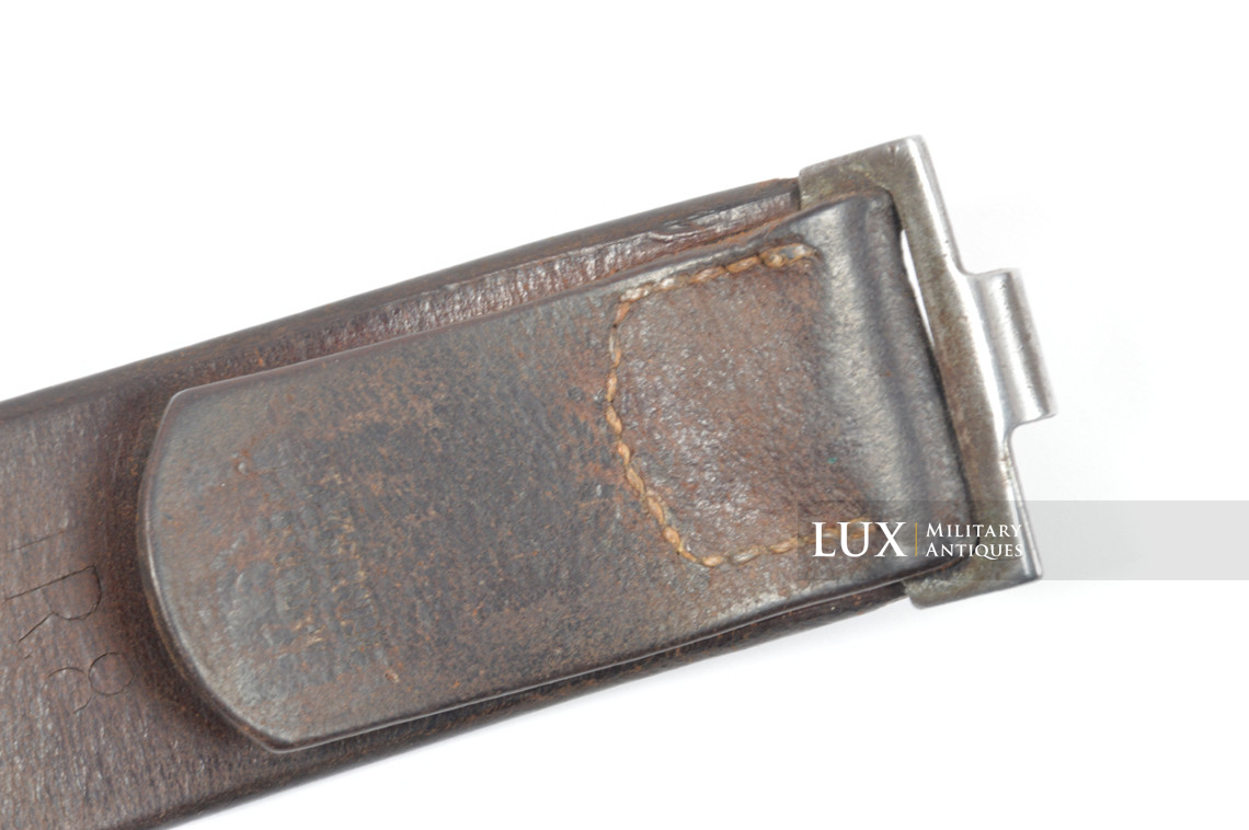 Pre war Reichswehr belt and buckle set, « unit marked » - photo 18