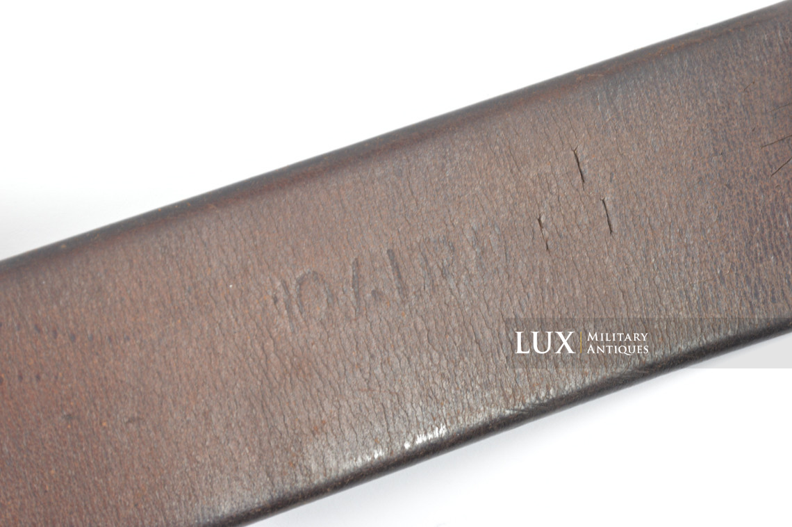 Pre war Reichswehr belt and buckle set, « unit marked » - photo 21