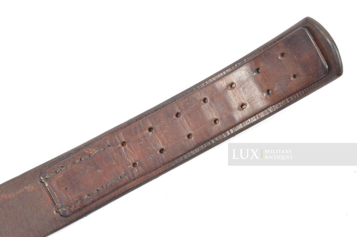 Pre war Reichswehr belt and buckle set, « unit marked » - photo 24