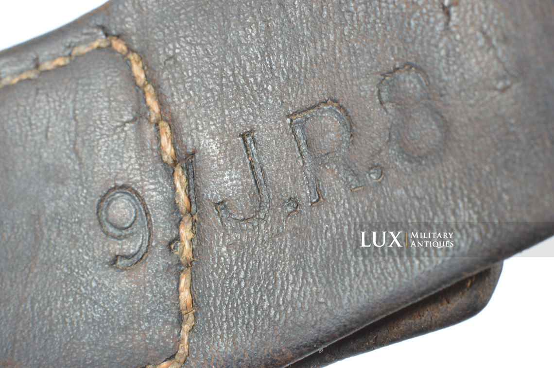 Pre war Reichswehr belt and buckle set, « unit marked » - photo 15