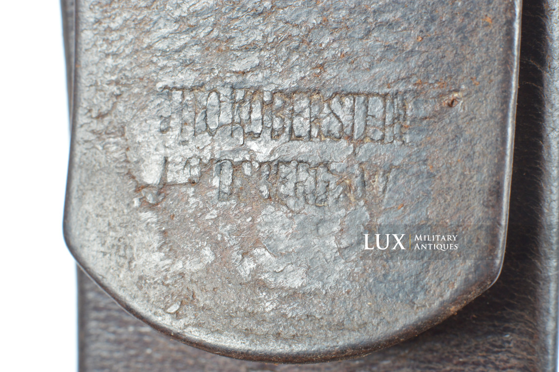 Pre war Reichswehr belt and buckle set, « unit marked » - photo 19
