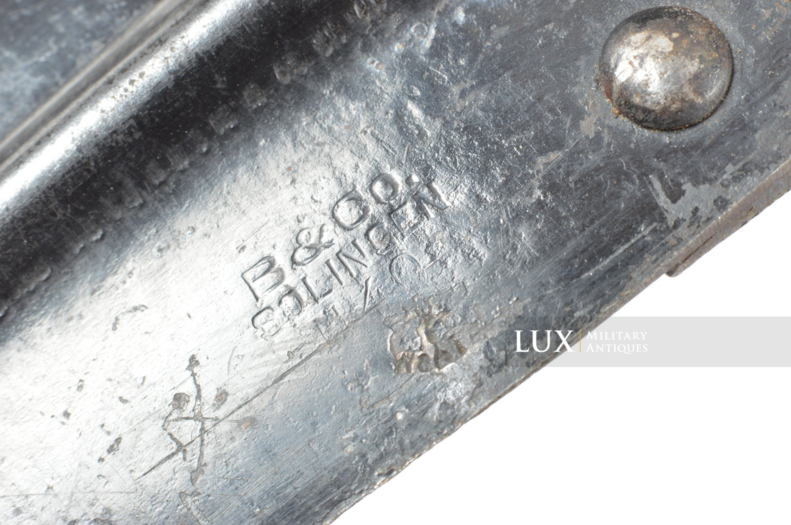 German folding shovel and carrying case, first pattern, « 1940 » - photo 26