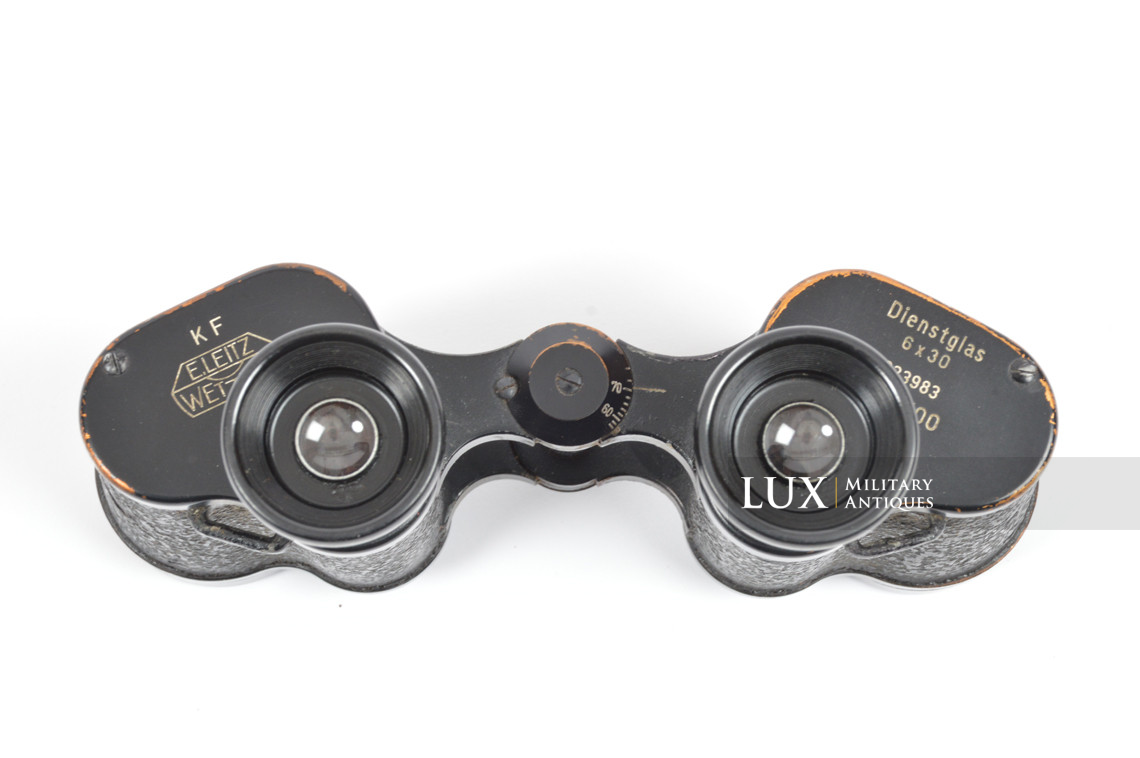 Paire de jumelles allemandes Dienstglas 6x30, « E.LEITZ » - photo 9