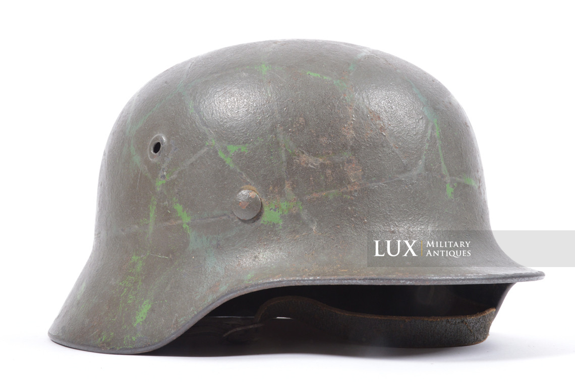 M40 Luftwaffe ex-netted camouflage helmet - photo 10