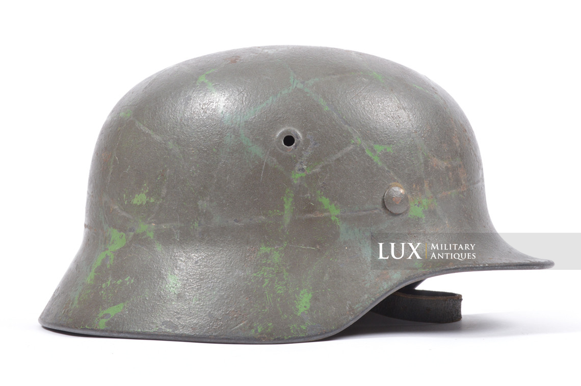 M40 Luftwaffe ex-netted camouflage helmet - photo 11