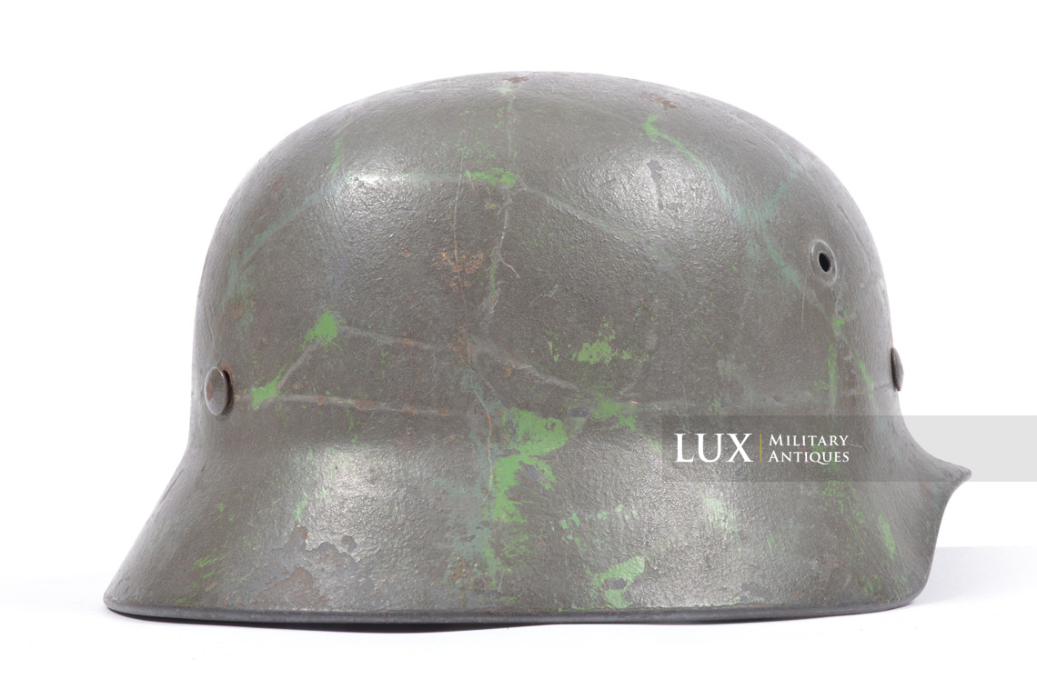 M40 Luftwaffe ex-netted camouflage helmet - photo 12