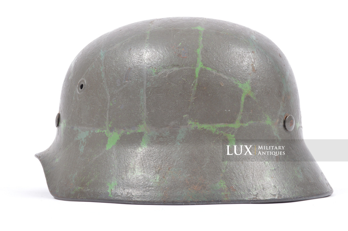 M40 Luftwaffe ex-netted camouflage helmet - photo 14