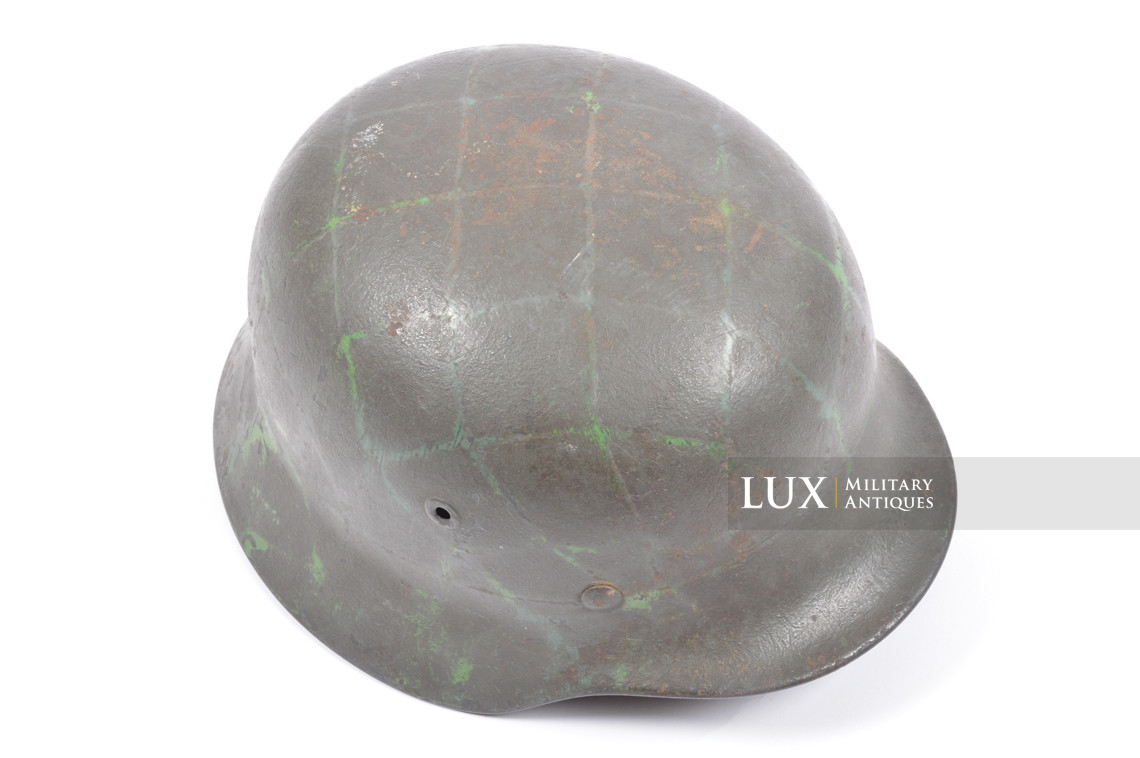 M40 Luftwaffe ex-netted camouflage helmet - photo 16