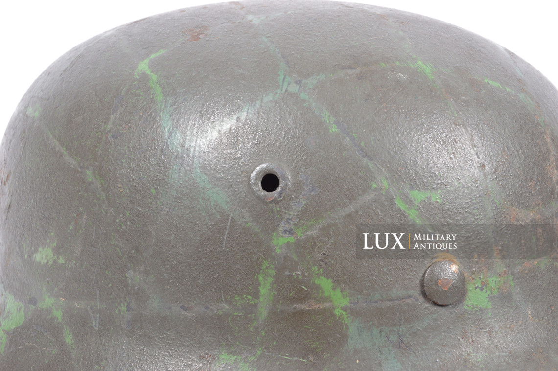 M40 Luftwaffe ex-netted camouflage helmet - photo 21