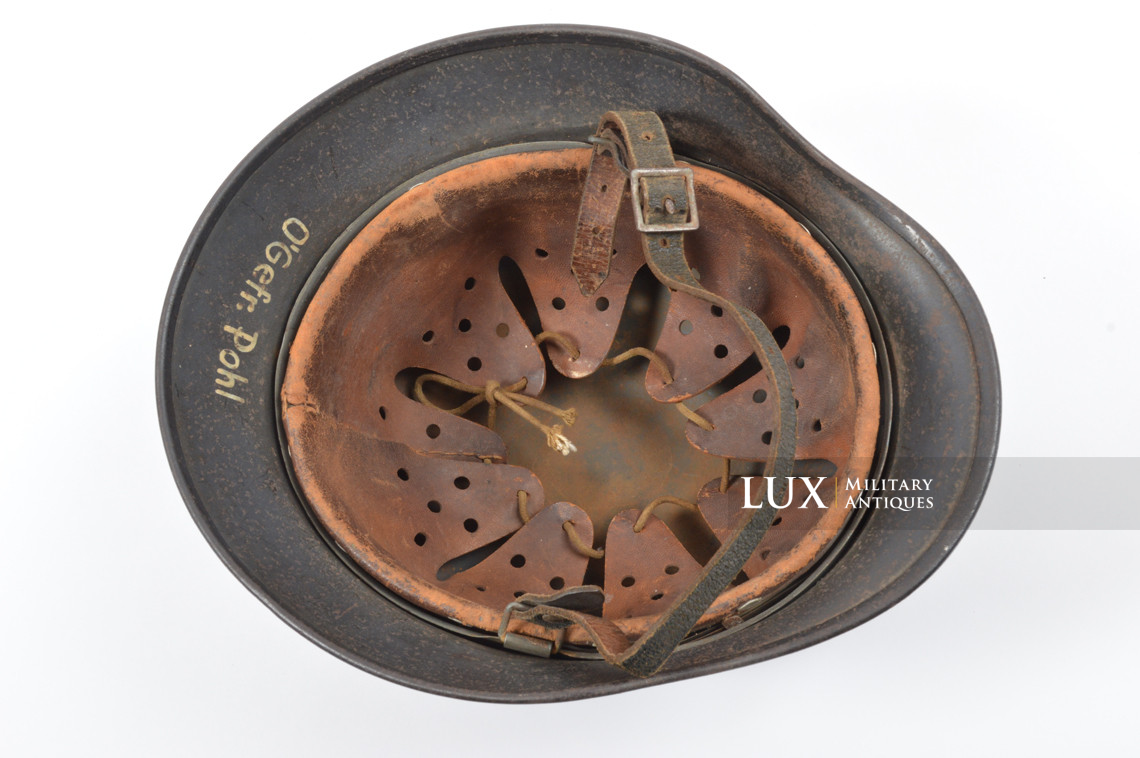 M40 Luftwaffe ex-netted camouflage helmet - photo 34