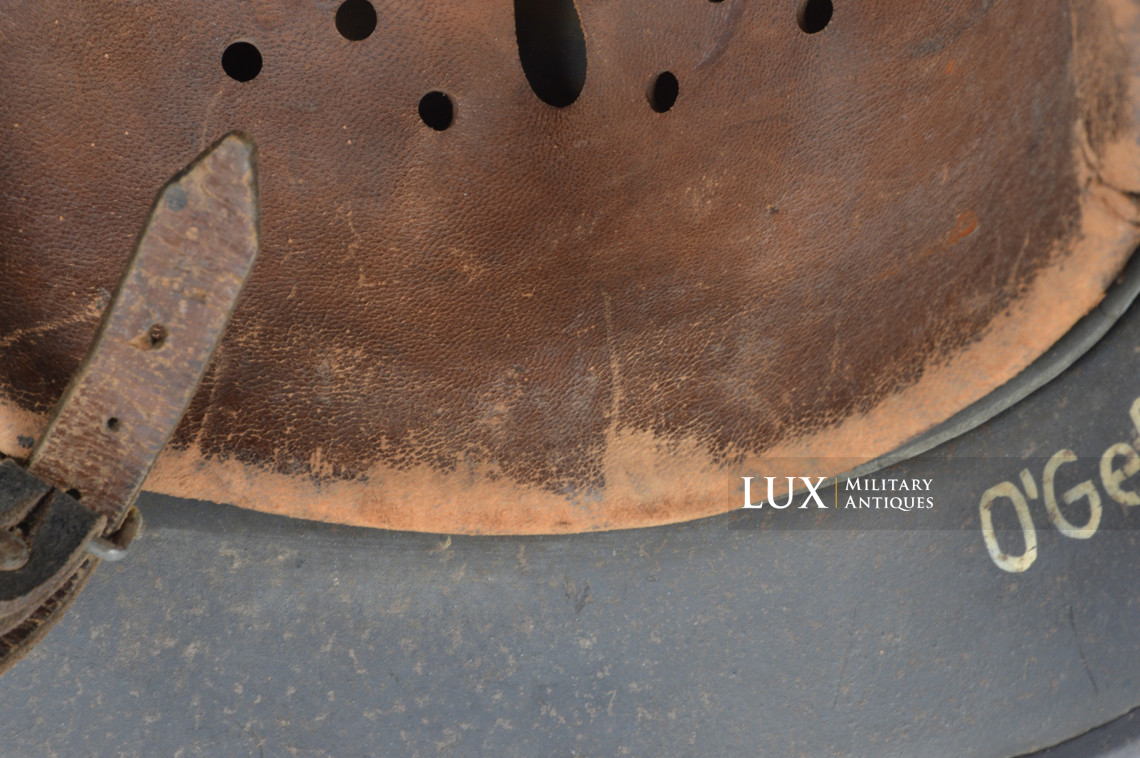 M40 Luftwaffe ex-netted camouflage helmet - photo 36