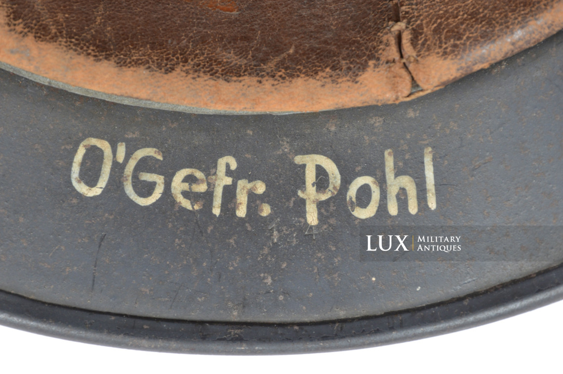 M40 Luftwaffe ex-netted camouflage helmet - photo 37