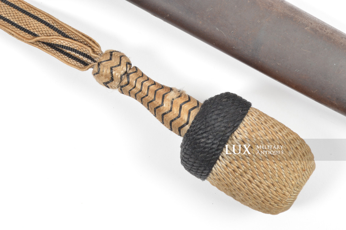 Baïonnette allemande 98k précoce avec gousset en cuir et dragonne - photo 9