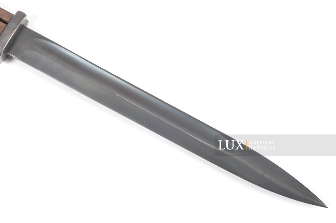 Baïonnette allemande 98k précoce avec gousset en cuir et dragonne - photo 16