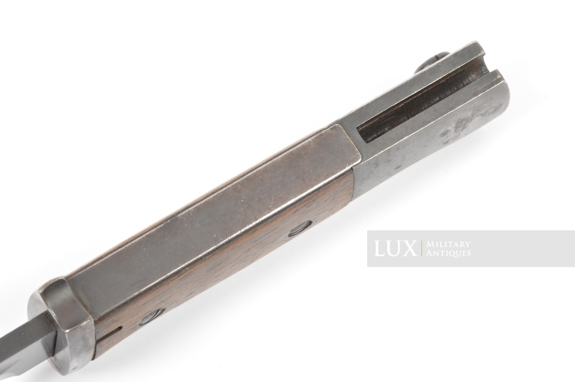 Baïonnette allemande 98k précoce avec gousset en cuir et dragonne - photo 21