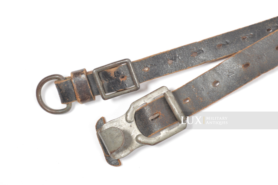 German late-war leather combat Y-straps - photo 8