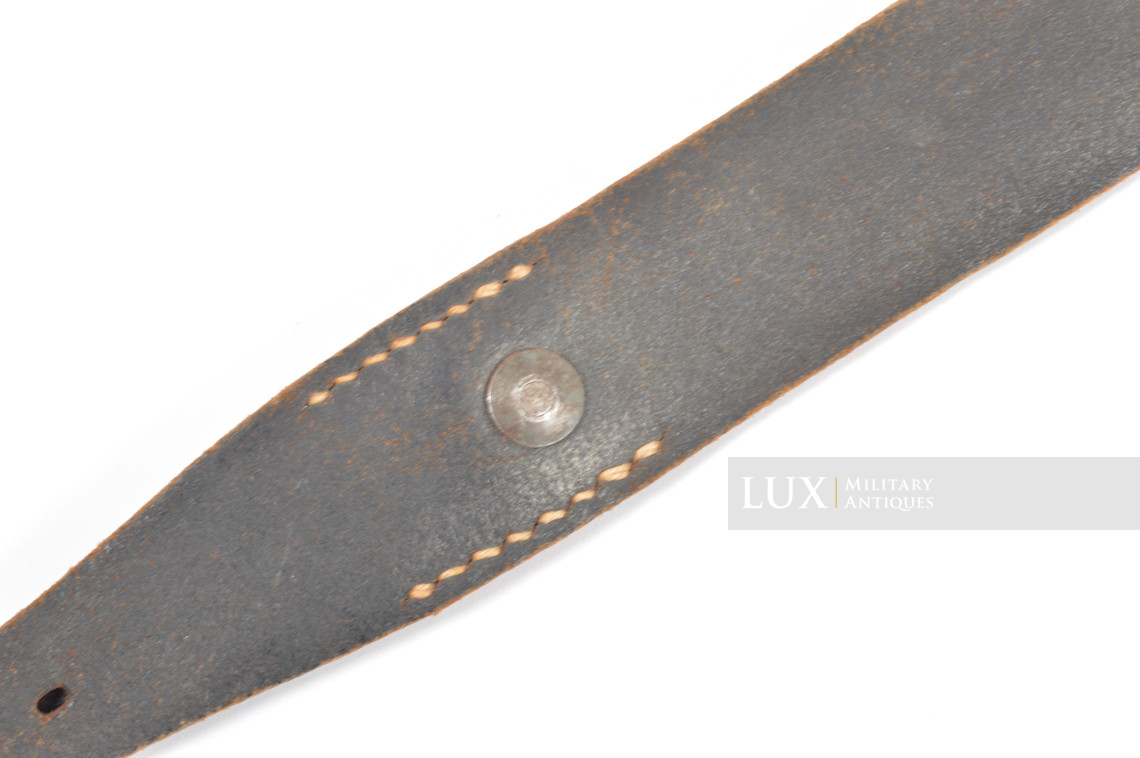 German late-war leather combat Y-straps - photo 9