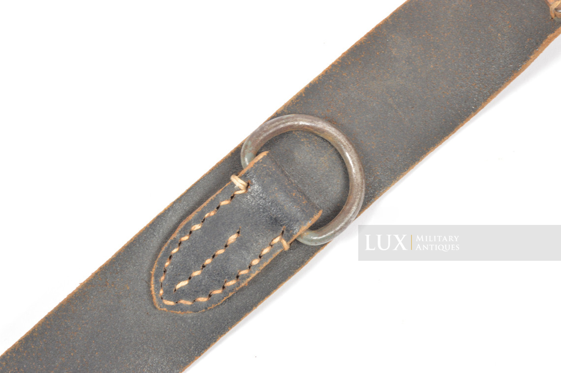 German late-war leather combat Y-straps - photo 10