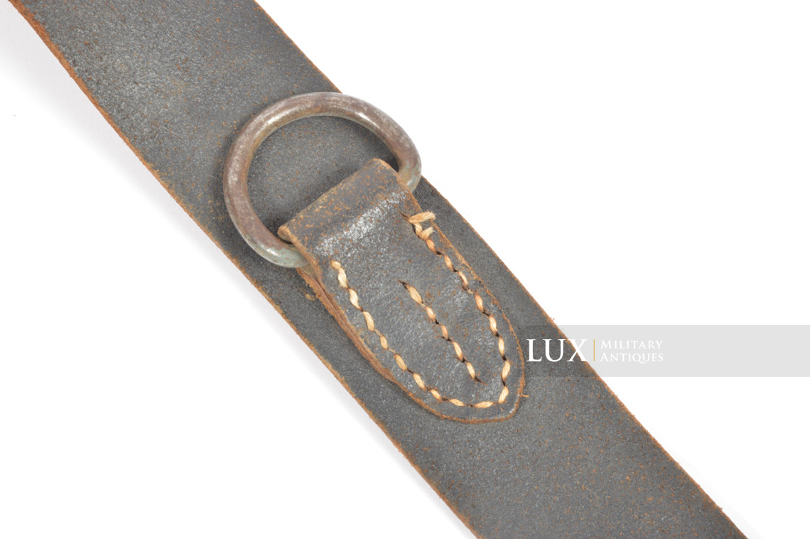 German late-war leather combat Y-straps - photo 12