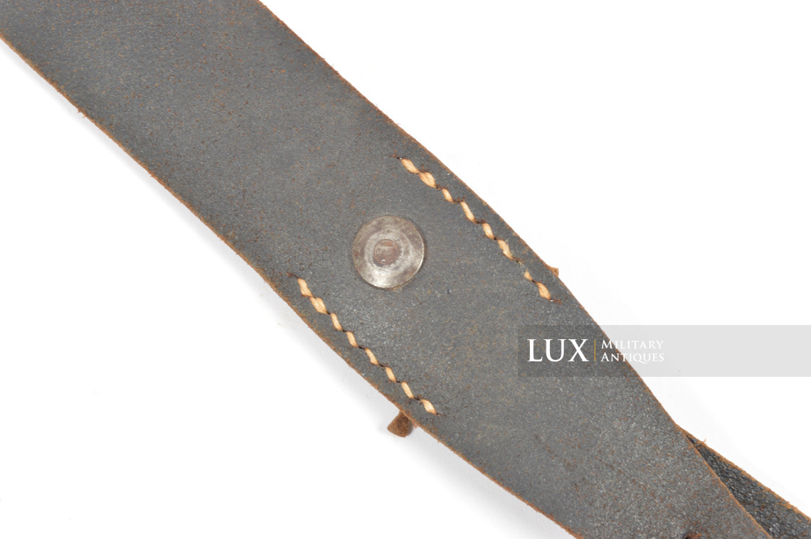 German late-war leather combat Y-straps - photo 13
