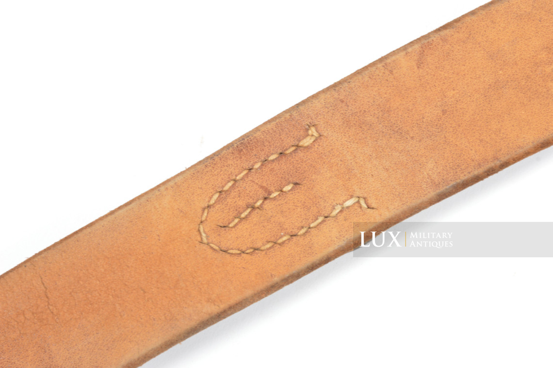 German late-war leather combat Y-straps - photo 18