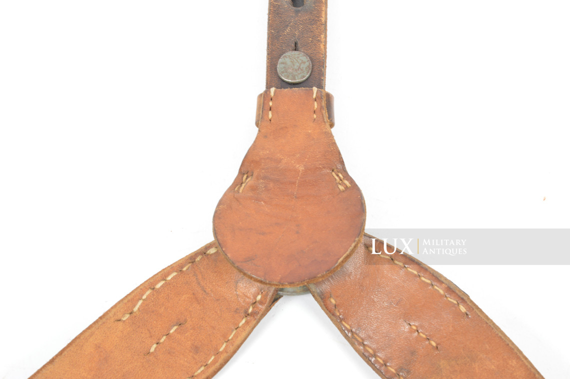 German late-war leather combat Y-straps - photo 19