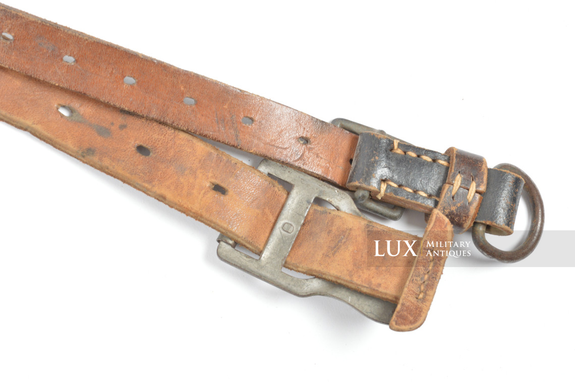 German late-war leather combat Y-straps - photo 21