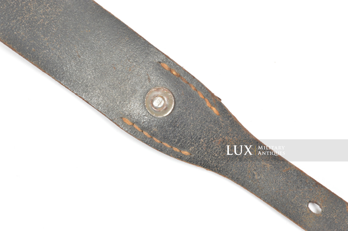 German late-war leather combat Y-straps - photo 11