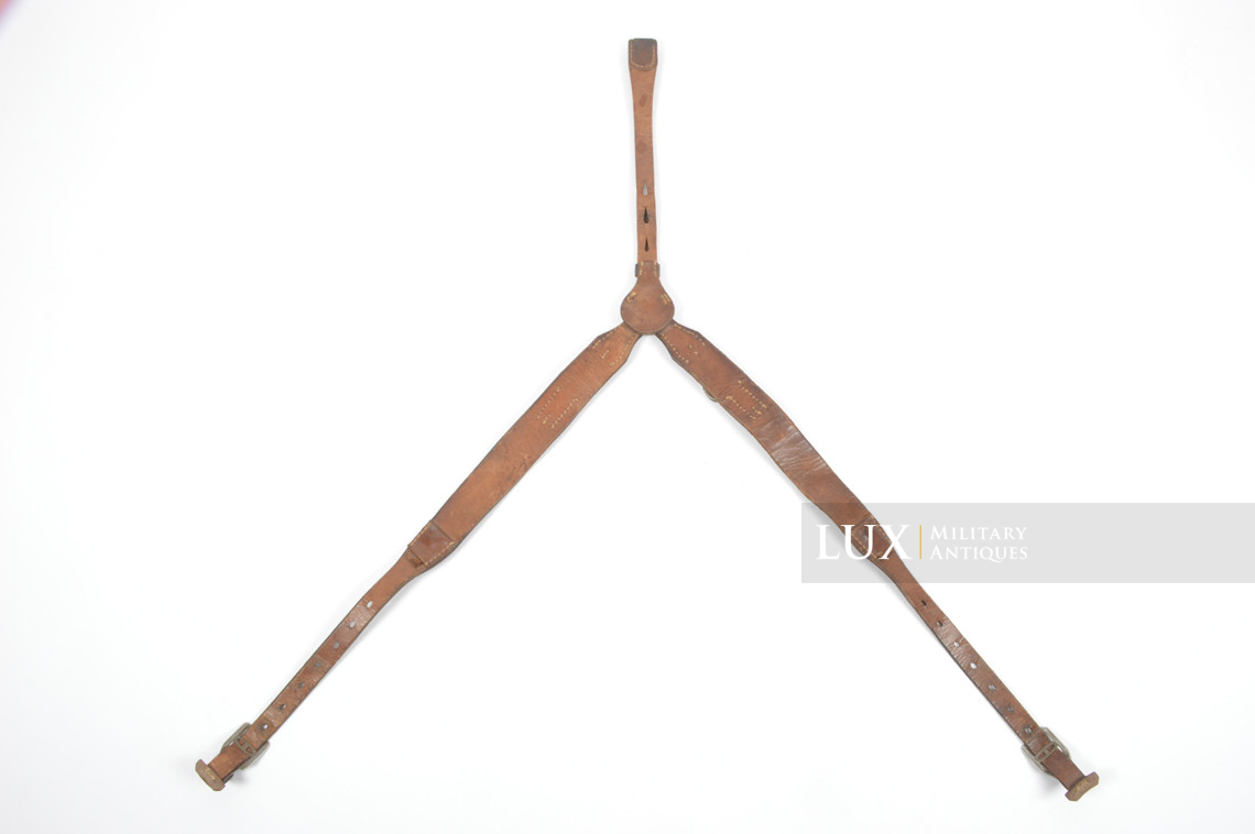 German late-war leather combat Y-straps - photo 14