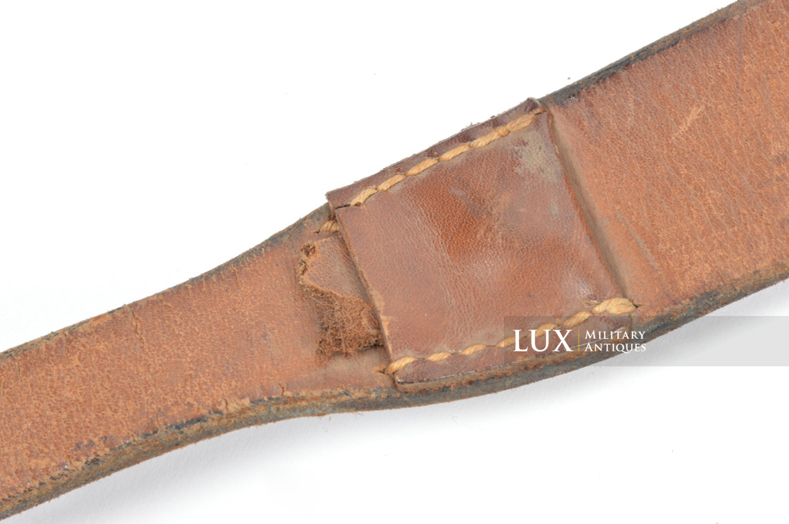 German late-war leather combat Y-straps - photo 16