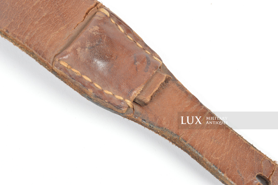 German late-war leather combat Y-straps - photo 18