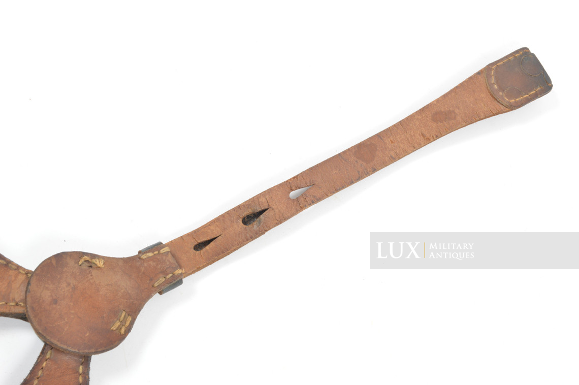 German late-war leather combat Y-straps - photo 20