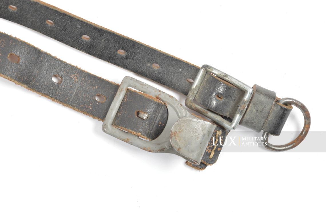 German late-war leather combat y-straps, « RBNr. » - photo 12