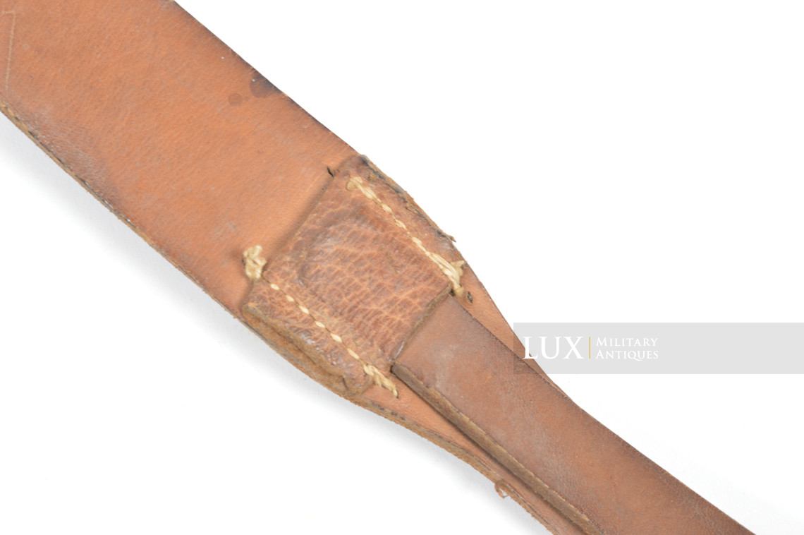 German late-war leather combat y-straps, « RBNr. » - photo 18